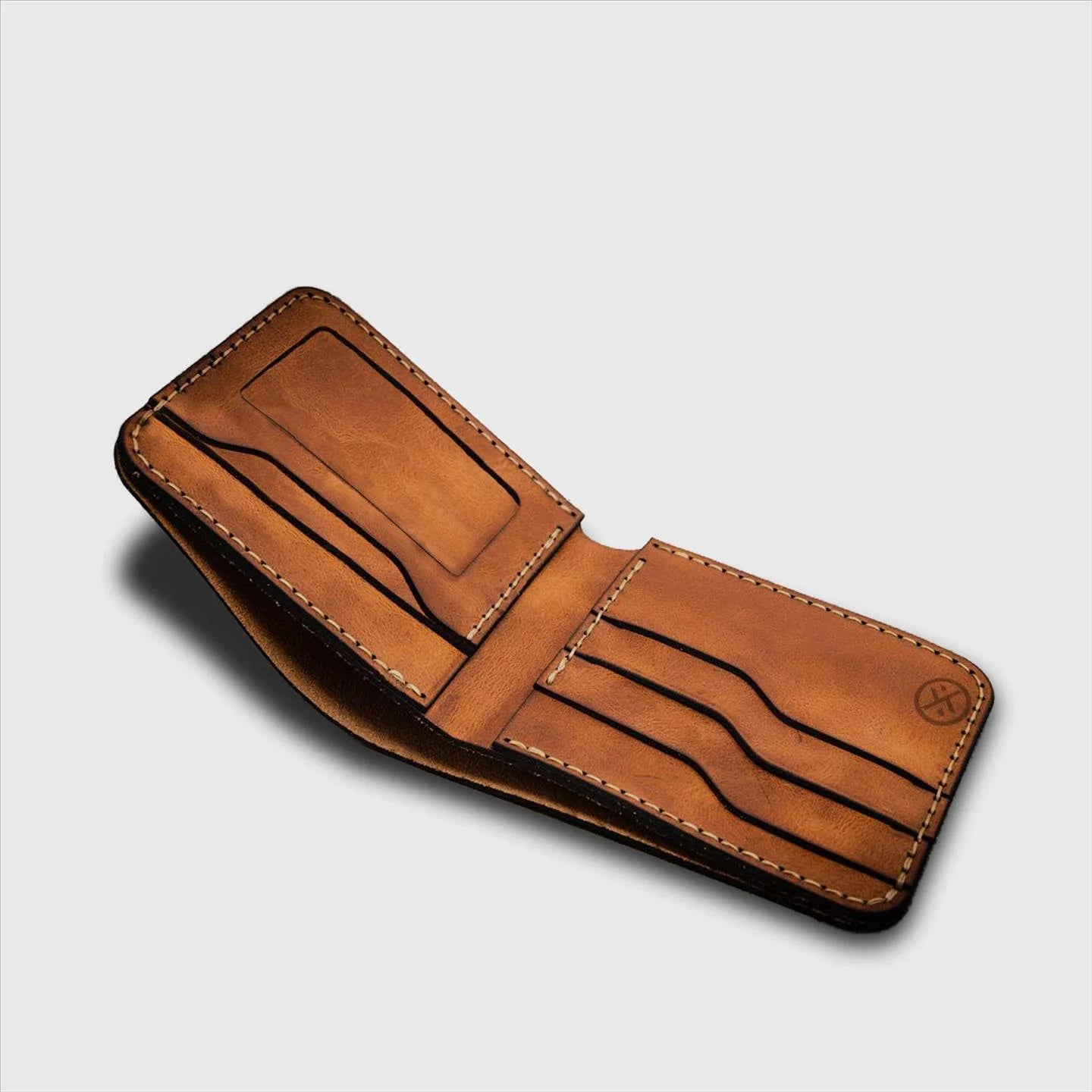 VISIBLE BIFOLD PURE LEATHER WALLET