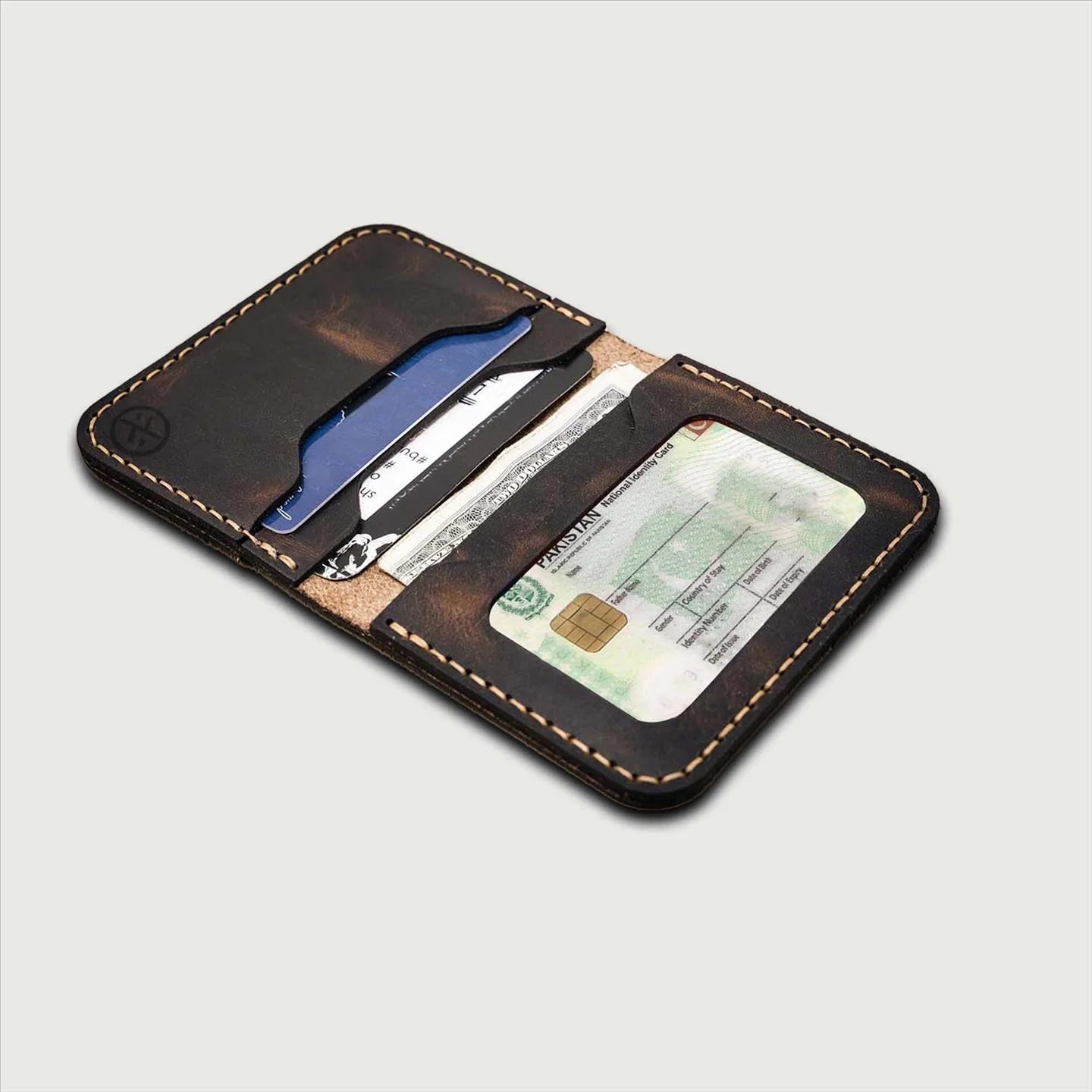 VISIBLE CARD HOLDER PURE LEATHER